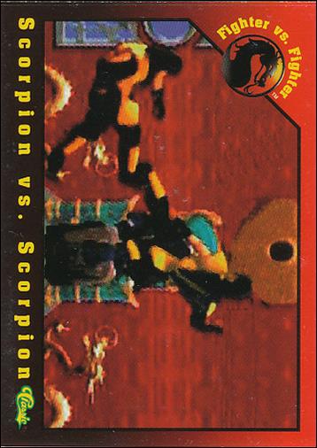 Mortal Kombat (Base Set) card 23 Scorpion vs. Scorpion