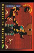 Mortal Kombat (Base Set) card 23 Scorpion vs. Scorpion