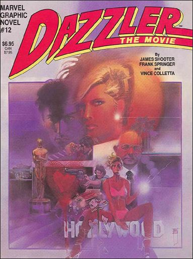 Marvel Graphic Novel issue 12 Dazzler: The Movie