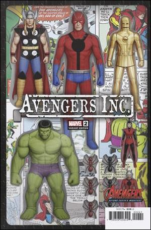 Avengers Inc. issue 2-D John Tyler Christopher Avengers Anniversary Cover