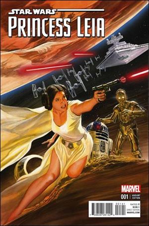 Princess Leia issue 1-G Alex Ross 1:50 Cover