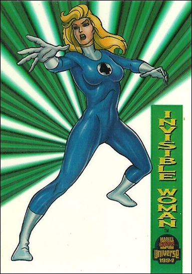 Marvel Universe: Series 5 (Suspended Animation Subset) card 3 Invisible Woman