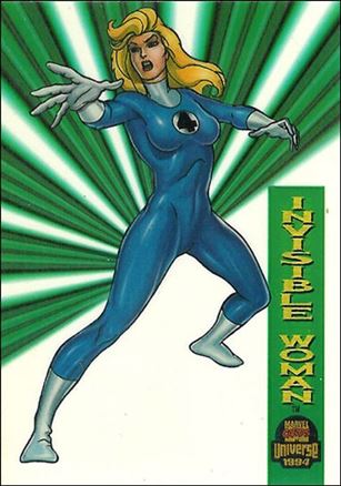 Marvel Universe: Series 5 (Suspended Animation Subset) card 3 Invisible Woman