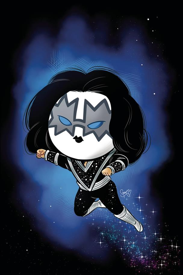 Kiss (2016) issue 3-E Shouri "Spaceman Emoji" 1:15 Virgin Cover