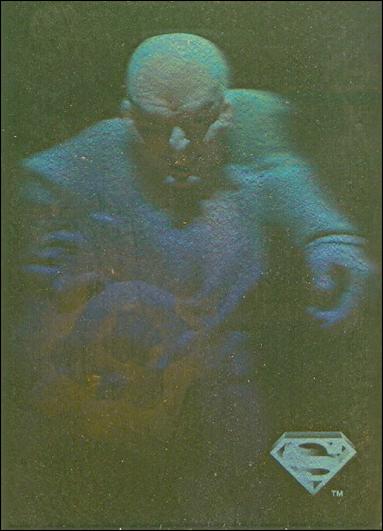 Superman Holo Series (Gold Hologram Parallel Base Set) card 24 Lex Luthor 