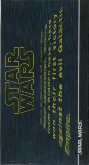 Star Wars 3Di Widevision (Base Set) card 1 Star Wars: A New Hope