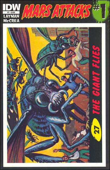 Mars Attacks (2012) issue 1-ZA Card #27 (The Giant Flies)