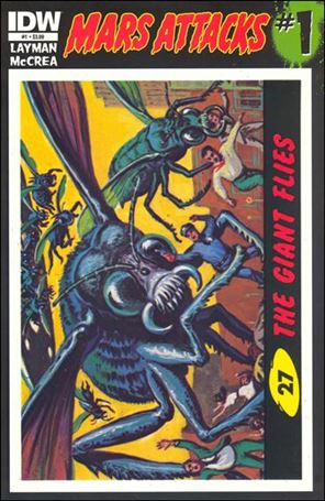 Mars Attacks (2012) issue 1-ZA Card #27 (The Giant Flies)