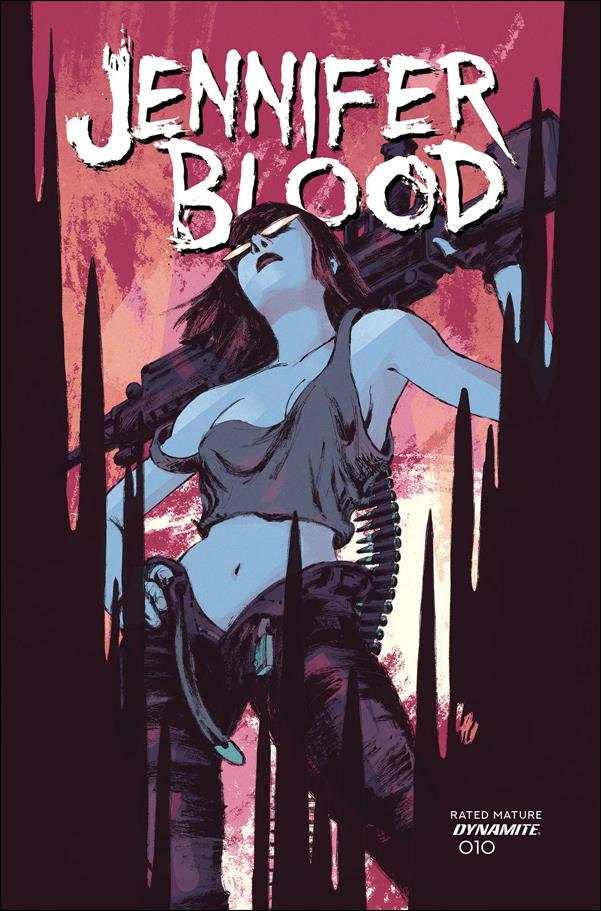 Jennifer Blood (2021) 10-B by Dynamite Entertainment