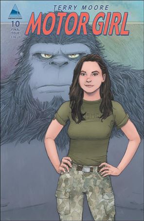 Motor Girl issue 10 Terry Moore Cover