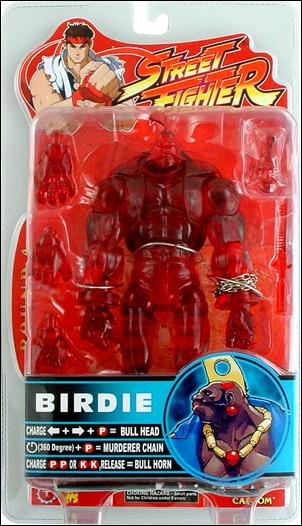 Street Fighter (Round 4) figure 2-E Birdie (Red Translucent)