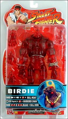 Street Fighter (Round 4) figure 2-E Birdie (Red Translucent)