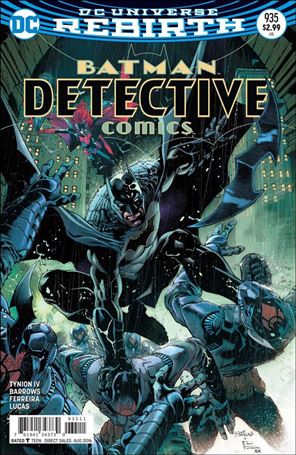Detective Comics (1937) issue 935 Eddy Barrows Cover