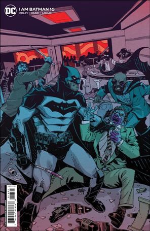 I am Batman issue 16-C Cully Hamner 1:25 Cardstock Cover