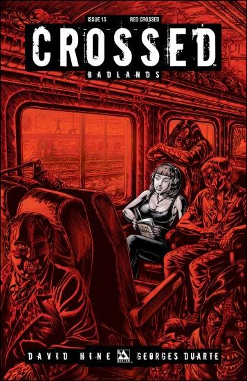 Crossed: Badlands issue 15-D Red Crossed Cover 1:3