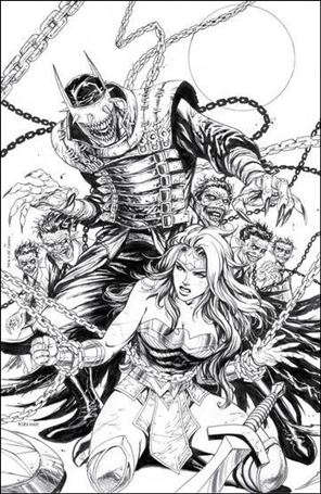 Dark Nights: Metal issue 6-H Tyler Kirkham Unknown Comics Color Your Own Cover