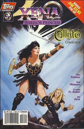 Xena: Warrior Princess vs Callisto issue 3-B Jim Silke Cover
