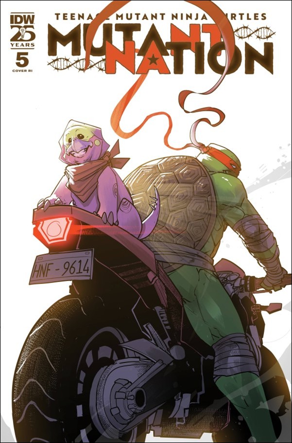 Teenage Mutant Ninja Turtles: Mutant Nation issue 5-C Nikola Čižmešija 1:10 Cover