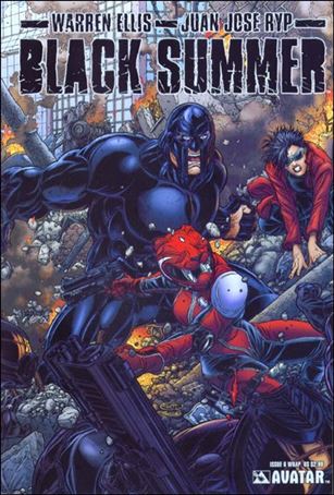 Black Summer issue 6-B Wraparound Cover