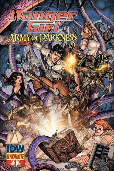 Danger Girl and the Army of Darkness issue 1-C Nick Bradshaw 1:15 Cover