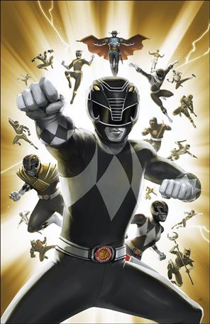 Mighty Morphin Power Rangers issue 30-C Joana Lafuente 1:25 Cover