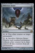 Magic the Gathering: Commander (Base Set) card 254 Oblivion Stone