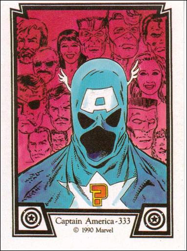 Captain America (Base Set) card 43 Captain America 333