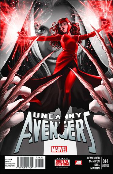 Uncanny Avengers (2012) issue 14-C Steve McNiven Cover (2nd Printing)