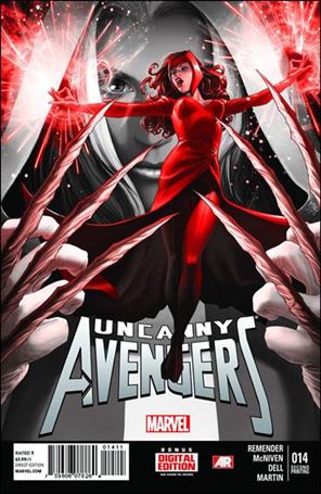 Uncanny Avengers (2012) issue 14-C Steve McNiven Cover (2nd Printing)