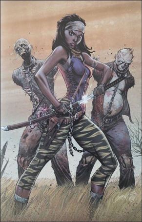 Walking Dead (2003) issue 19-D Unbagged J. Scott Campbell Virgin Cover