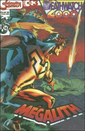 Megalith (1993) issue 3-B Tyvek Cover Unbagged