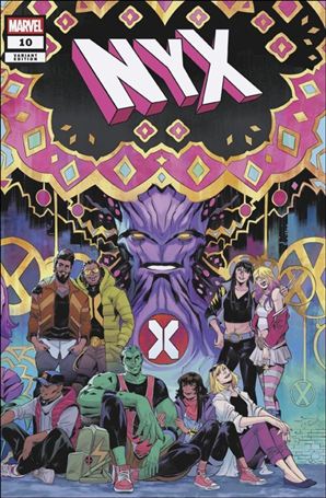 NYX (2024) issue 10-C Francesco Mortarino Wraparound Cover