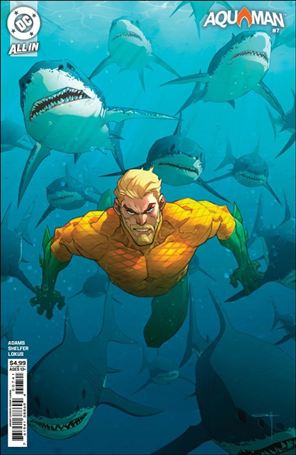 Aquaman (2025) issue 7-D Özgür Yildirim Cardstock Cover
