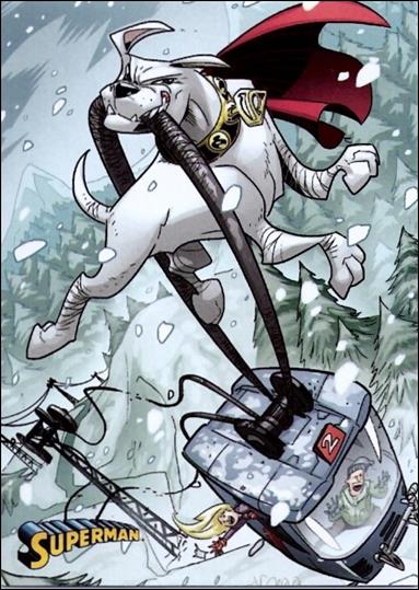 Superman: The Legend (Base Set) card 21 Krypto, The Superdog
