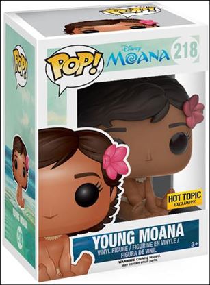 POP! Disney figure 218 Young Moana (Sitting) Hot Topic