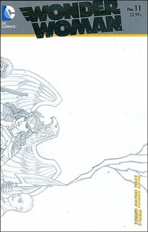 Wonder Woman (2011) issue 11-B Wraparound 1:25 Sketch Cover