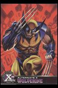 1996 Fleer Ultra X-Men All Chromium (Alternate X Embossed Subset) card 19 Wolverine