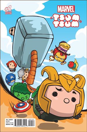 Marvel Tsum Tsum issue 1-E Sujin Lee Japanese Game Cover