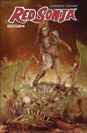 Red Sonja (2023) issue 14-B Björn Barends Cardstock Cover