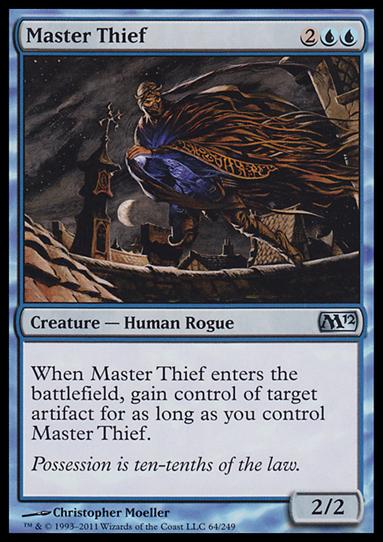 Magic the Gathering: 2012 Core Set (Base Set) card 64 Master Thief