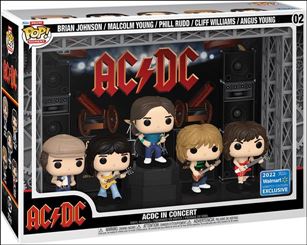 Deluxe POP! Moment (Rocks) figure 2 ACDC in Concert Walmart Exclusive