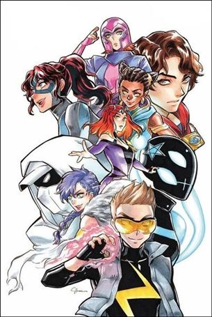 New Champions issue 1-L Retailer Ex. Saowee White Virgin Cover