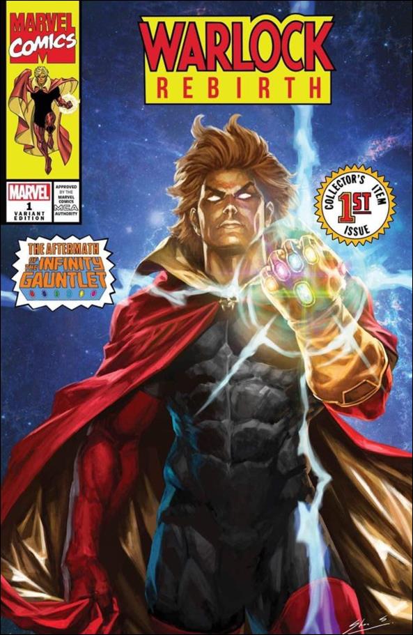 Warlock: Rebirth issue 1-F Skan Srisuwan Cover