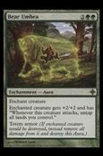 Magic the Gathering: Rise of the Eldrazi (Base Set) card 177 Bear Umbra