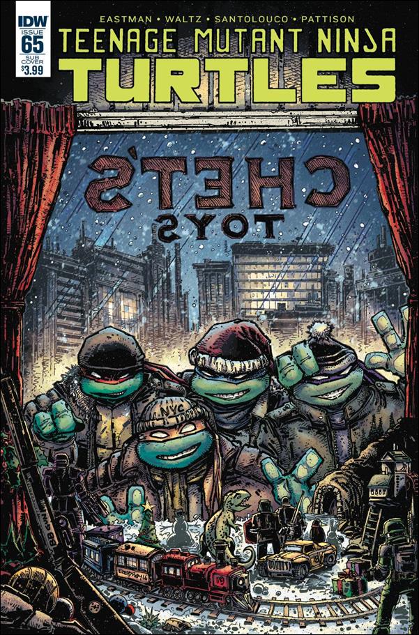 Teenage Mutant Ninja Turtles (2011) issue 65-B Kevin Eastman Subscription Cover