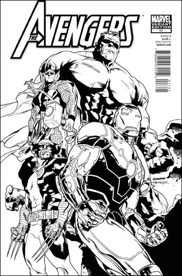 Avengers (2010) issue 17-C Stuart Immonen 1:52 Sketch "Architects" Cover