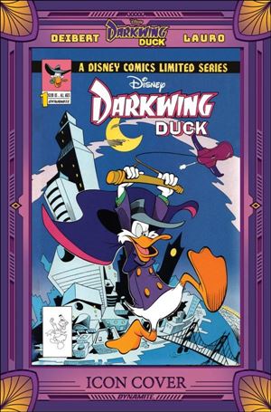 Darkwing Duck (2023) issue 1-H John Blair Moore 1:10 Modern Icon Cover