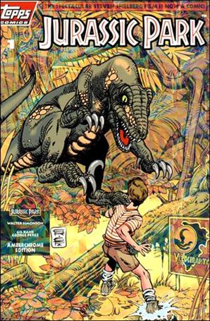 Jurassic Park (1993) issue 1-C AmberChrome Cover