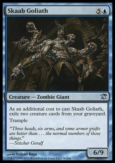 Magic the Gathering: Innistrad (Base Set) card 76 Skaab Goliath