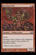 Magic the Gathering: Duel Decks: Elves vs. Goblins (Base Set) card 48 Reckless One